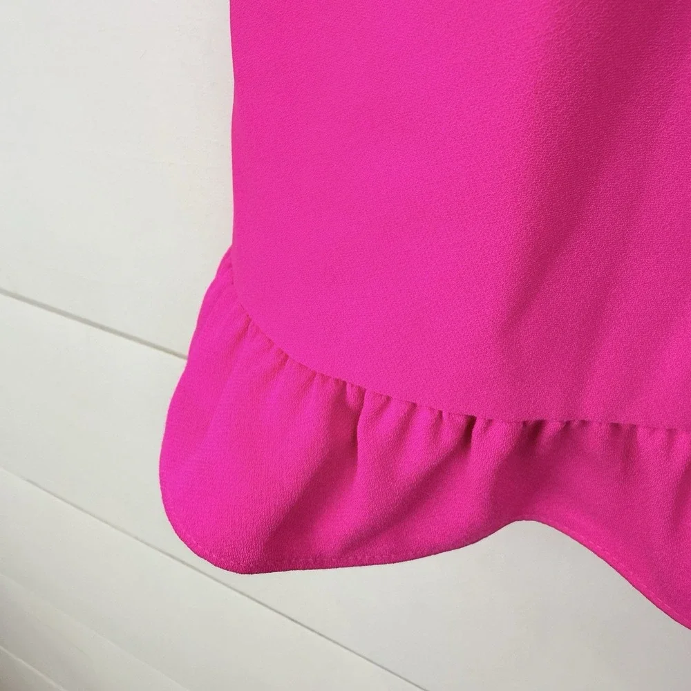 Kate Spade Scenic Route Ruffle Mini Dress Women‎ 4 Boganvilea